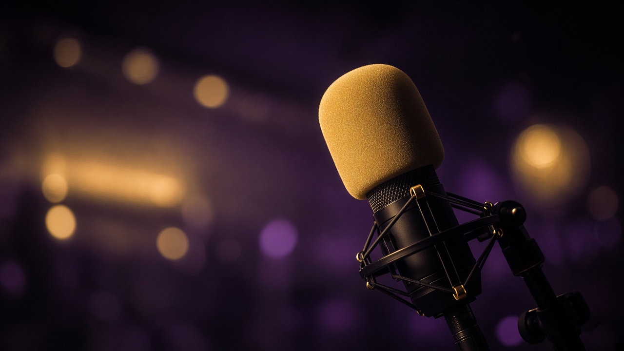 Microphone on stage — ELegendz